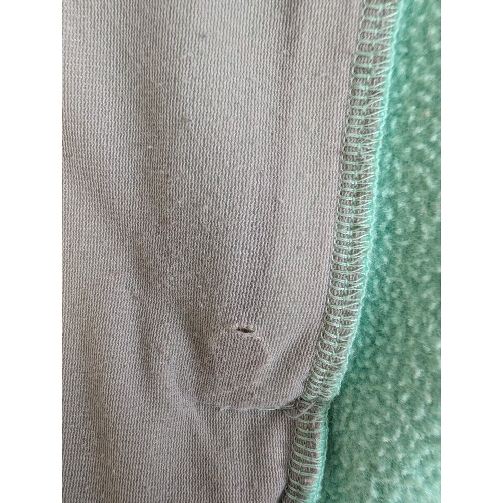 The North Face Fleece Jacket Girls Sz Large 14/16 Mint Green Zip Up Pockets - Picture 16 of 16